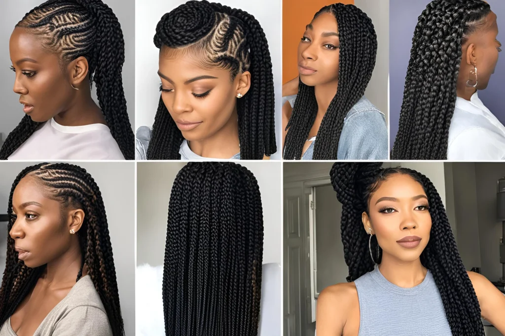 What Makes Medium Knotless Braids Different From Other Knotless Braids