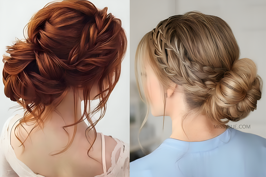 Braided Low Bun