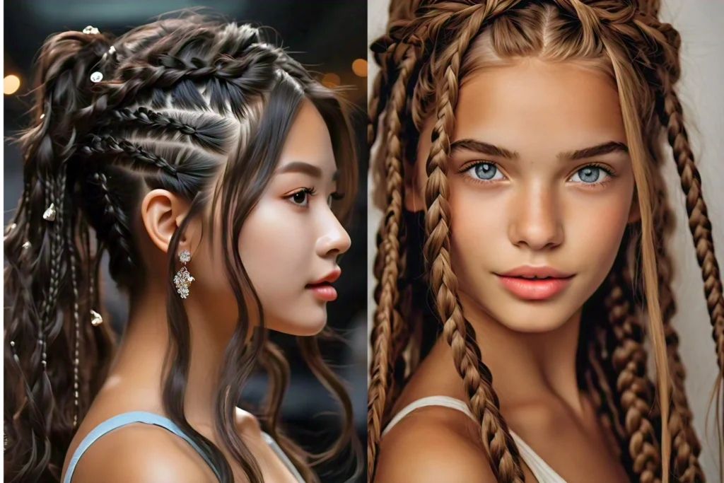 Perfect Braids Summer Hairstyles