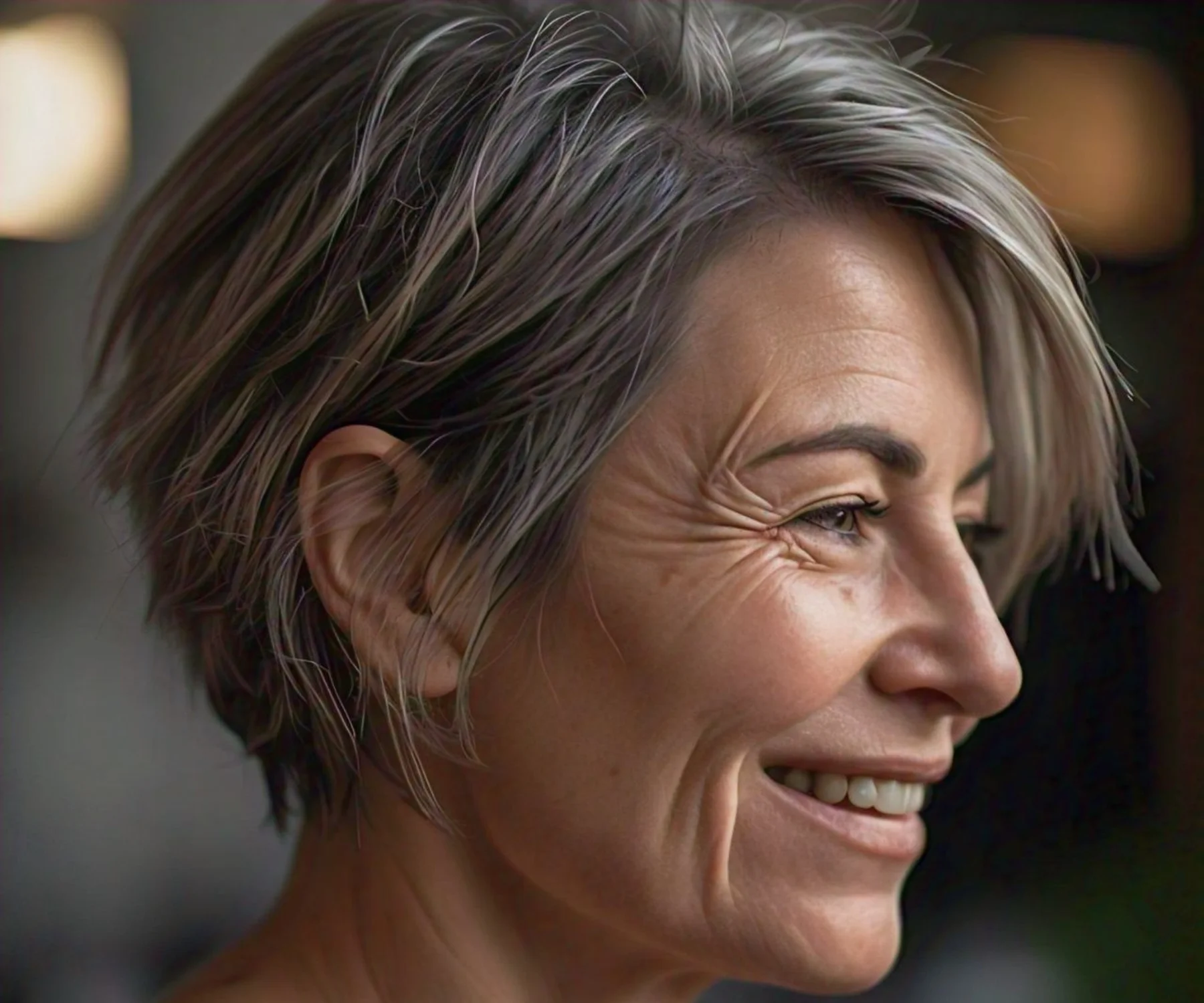 23 Short Hairstyles for Women Over 50 with Thin Hair