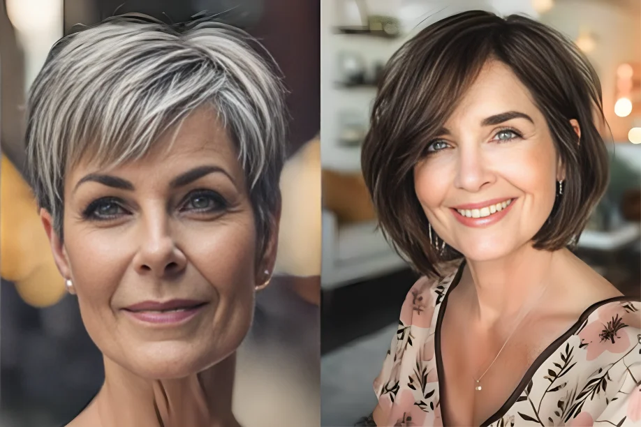 Short Hairstyles for Women over 50