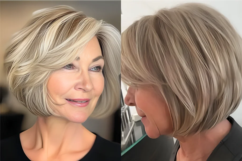 Chin-Length Bob with Subtle Layers