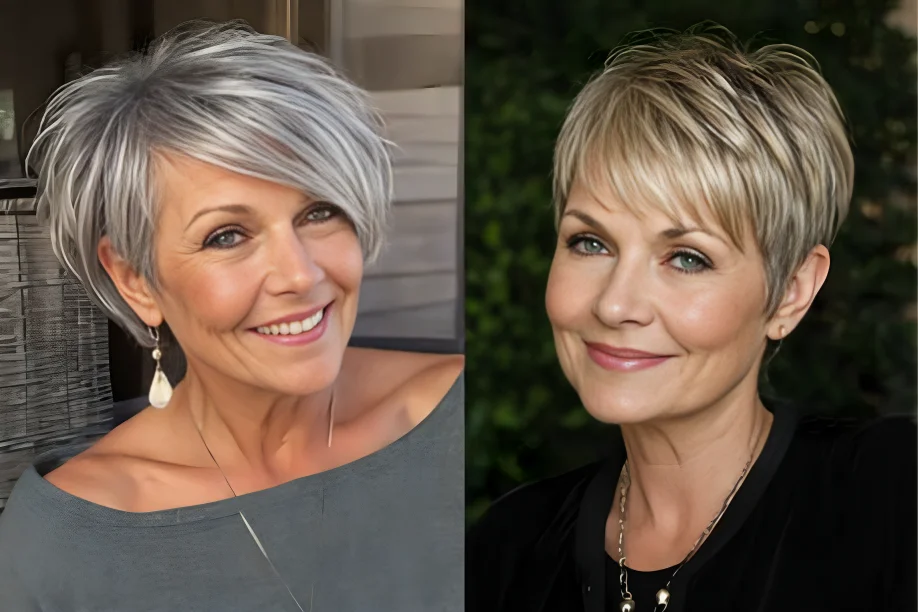 Short Haircuts for Older Women with Thin Hair