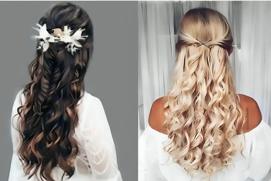 Pinned-Back Curls