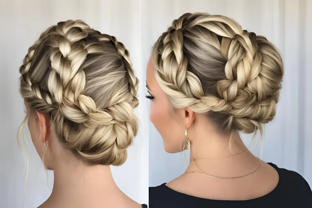 Braided Updo Lemonade Style