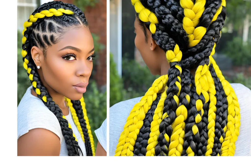 Chunky Lemonade Braids