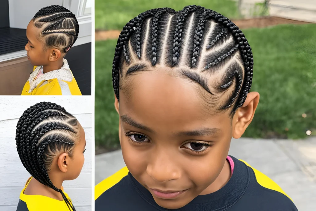 Mini Lemonade Braids for kids