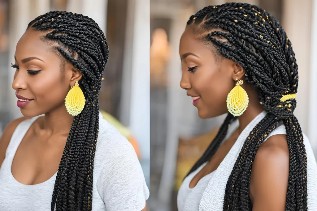 Senegalese Twist Lemonade Braids