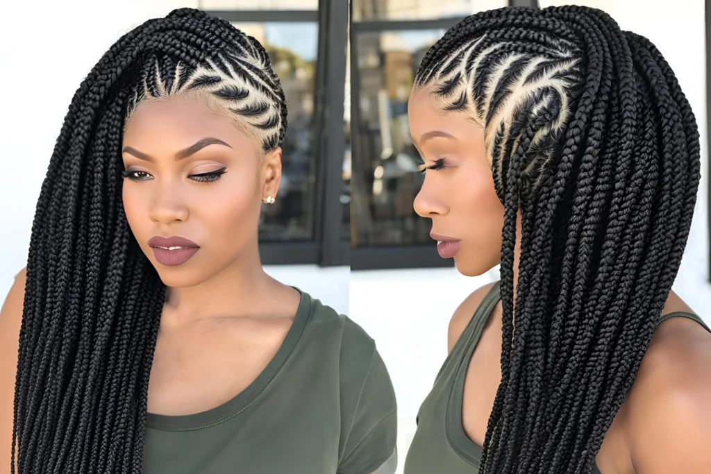 Spiral Lemonade Braids