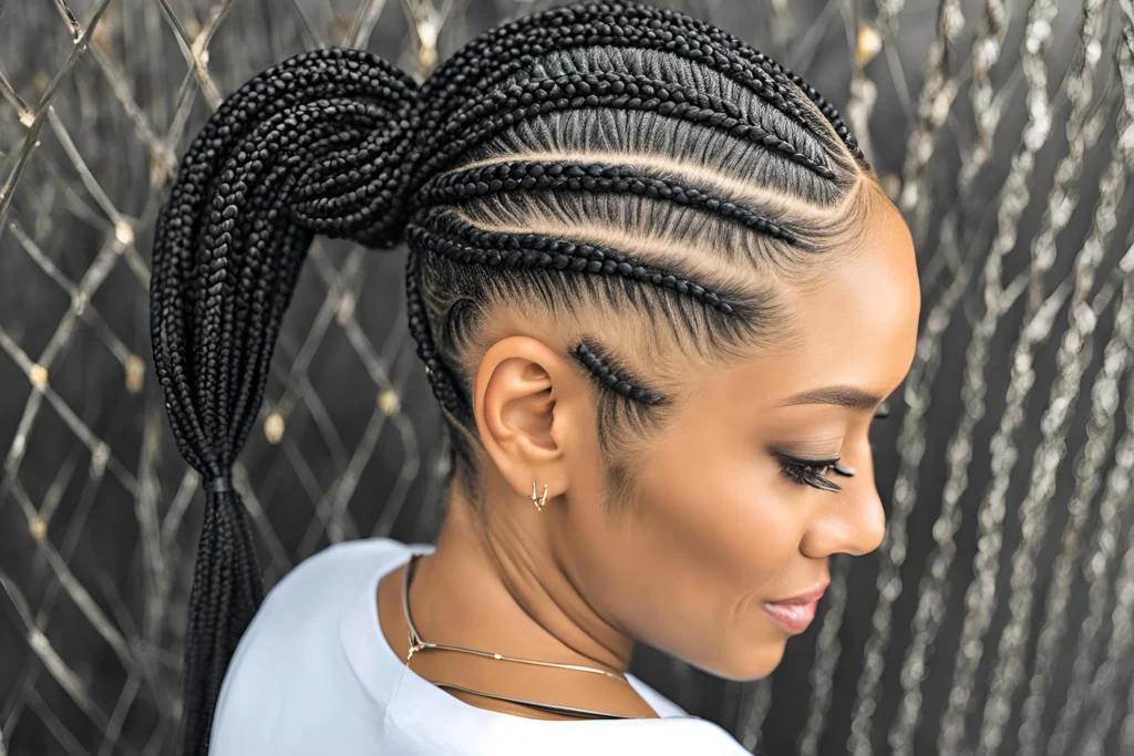 Tight and Neat Lemonade Braids