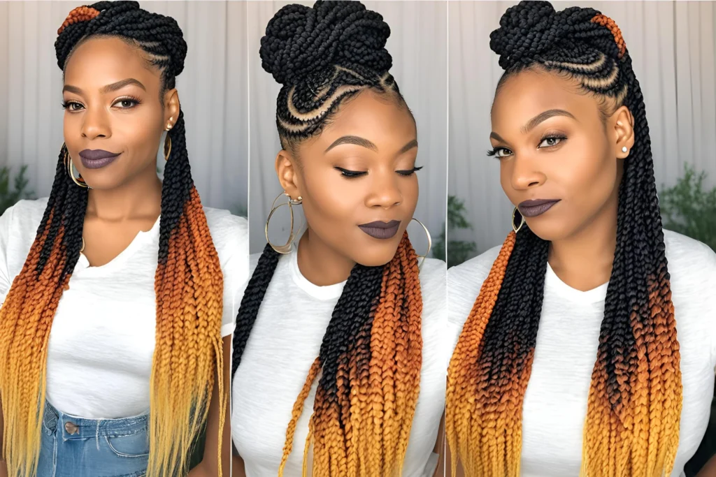 Twisted Lemonade Braids