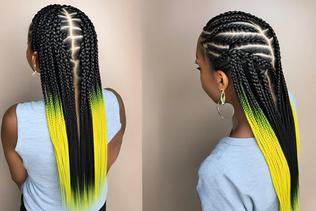 Waterfall Lemonade Braids 