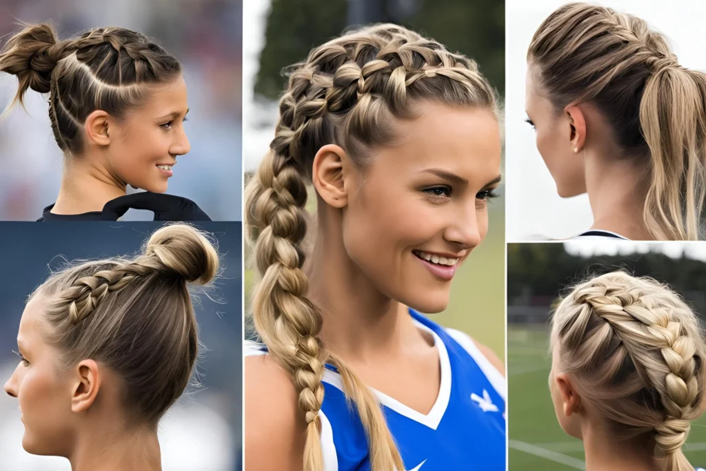 Additional Soccer Ponytail Style for girls