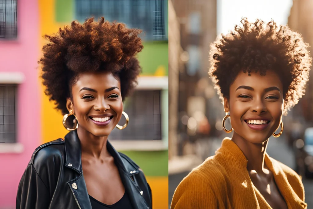 Afro Puff for Black Women