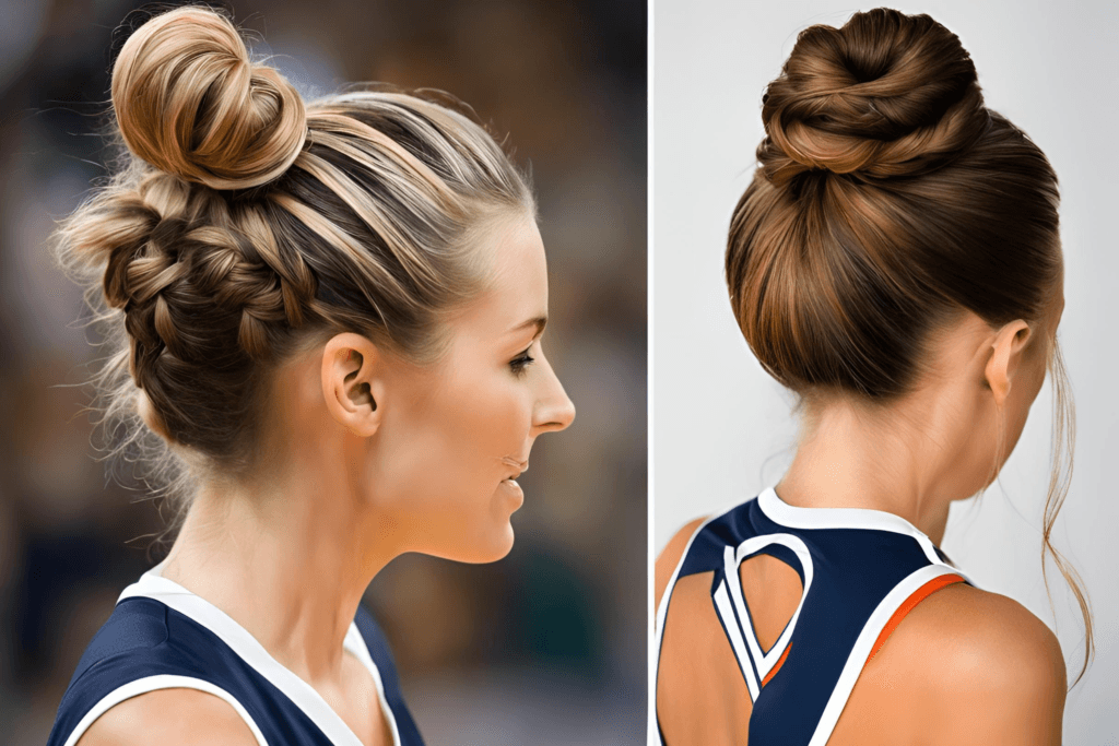 Basketball High Bun for Quick Movement for girls