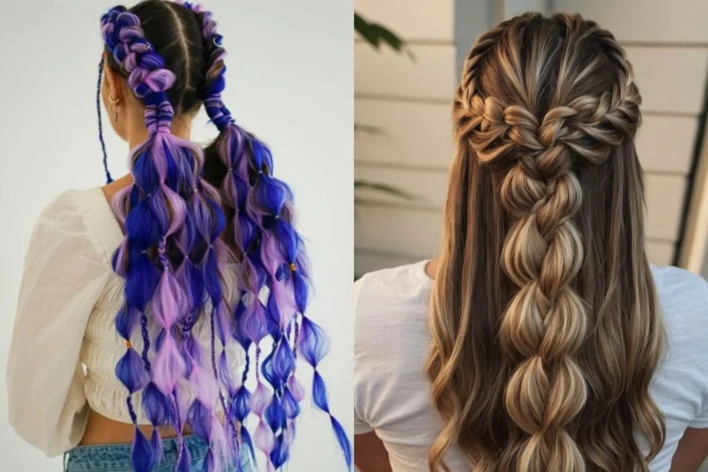 Bubble Braids Are a Trending Choice for Teens