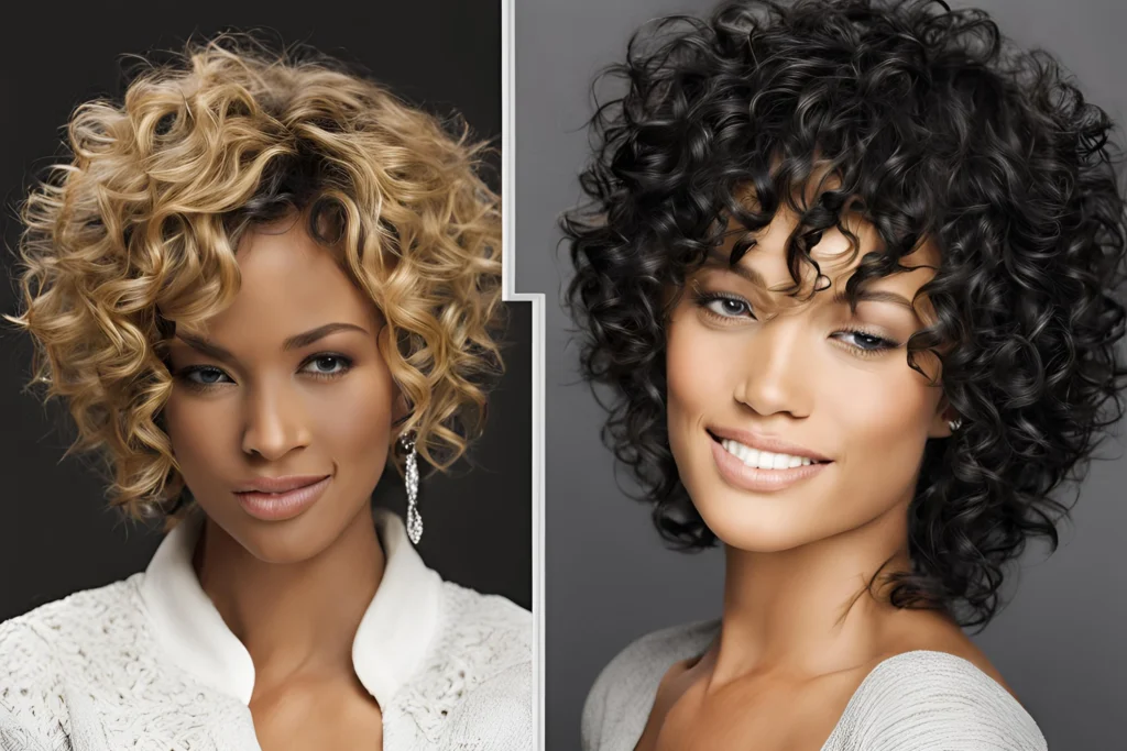 Curly Shag for Black Women