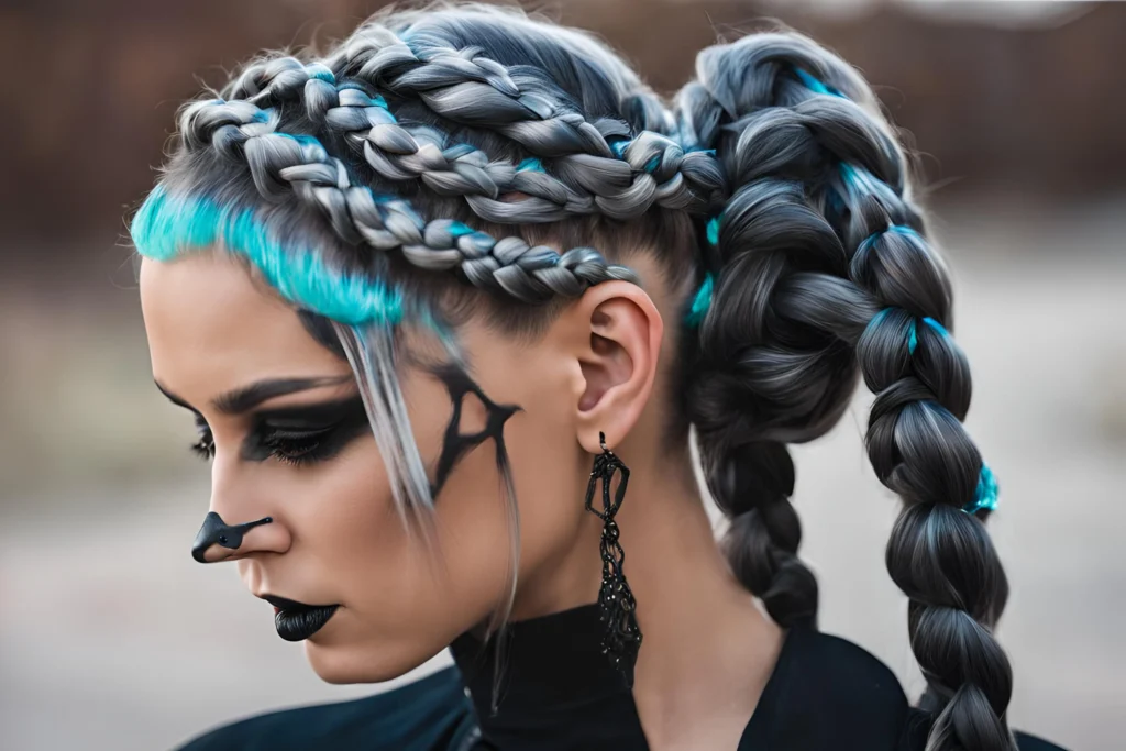 Cyberpunk Braids