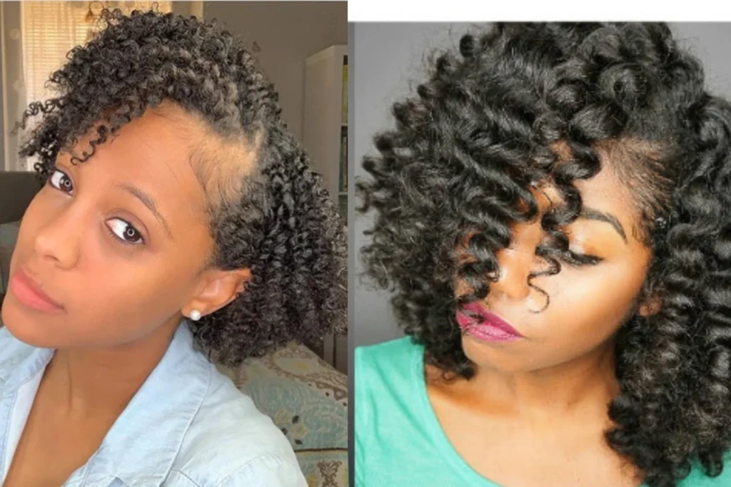 Defined Ringlets for Black Women