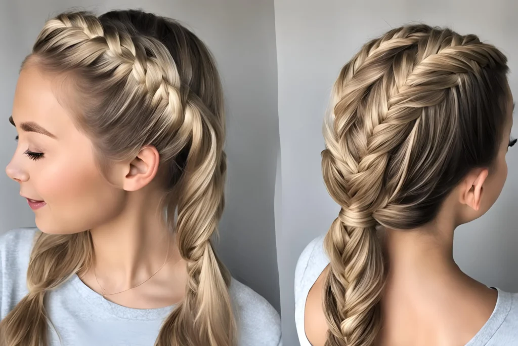 Fishtail Braid for girls