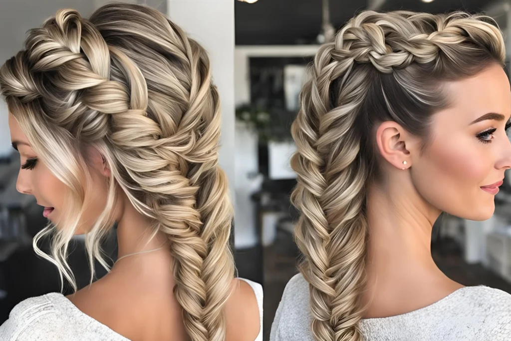 Flirty Fishtail Braid