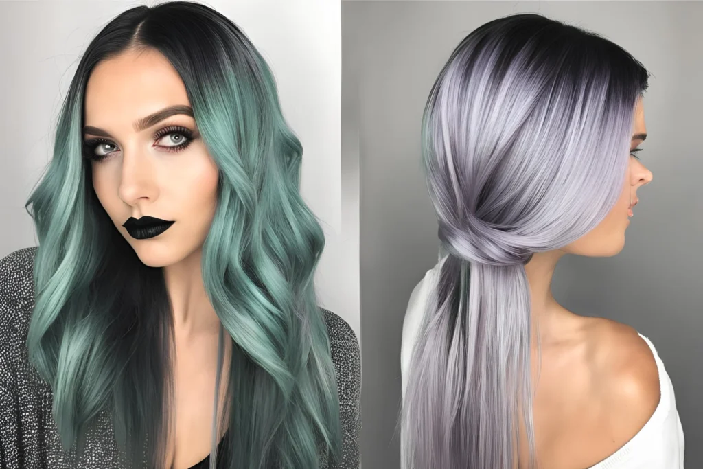 Ghostly Glow-in-the-Dark Hair