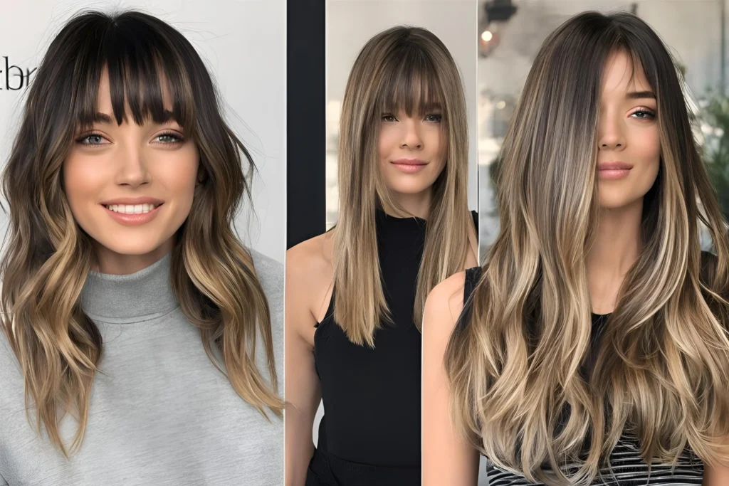 Long Layers with Bangs A Perfect Match teenage girls