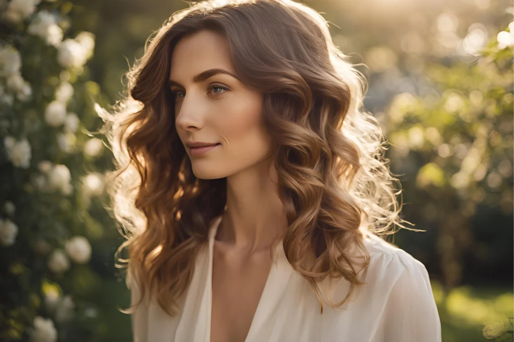 Loose Waves with Side Part