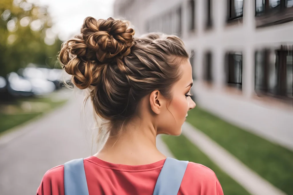 Messy Bun  for girls