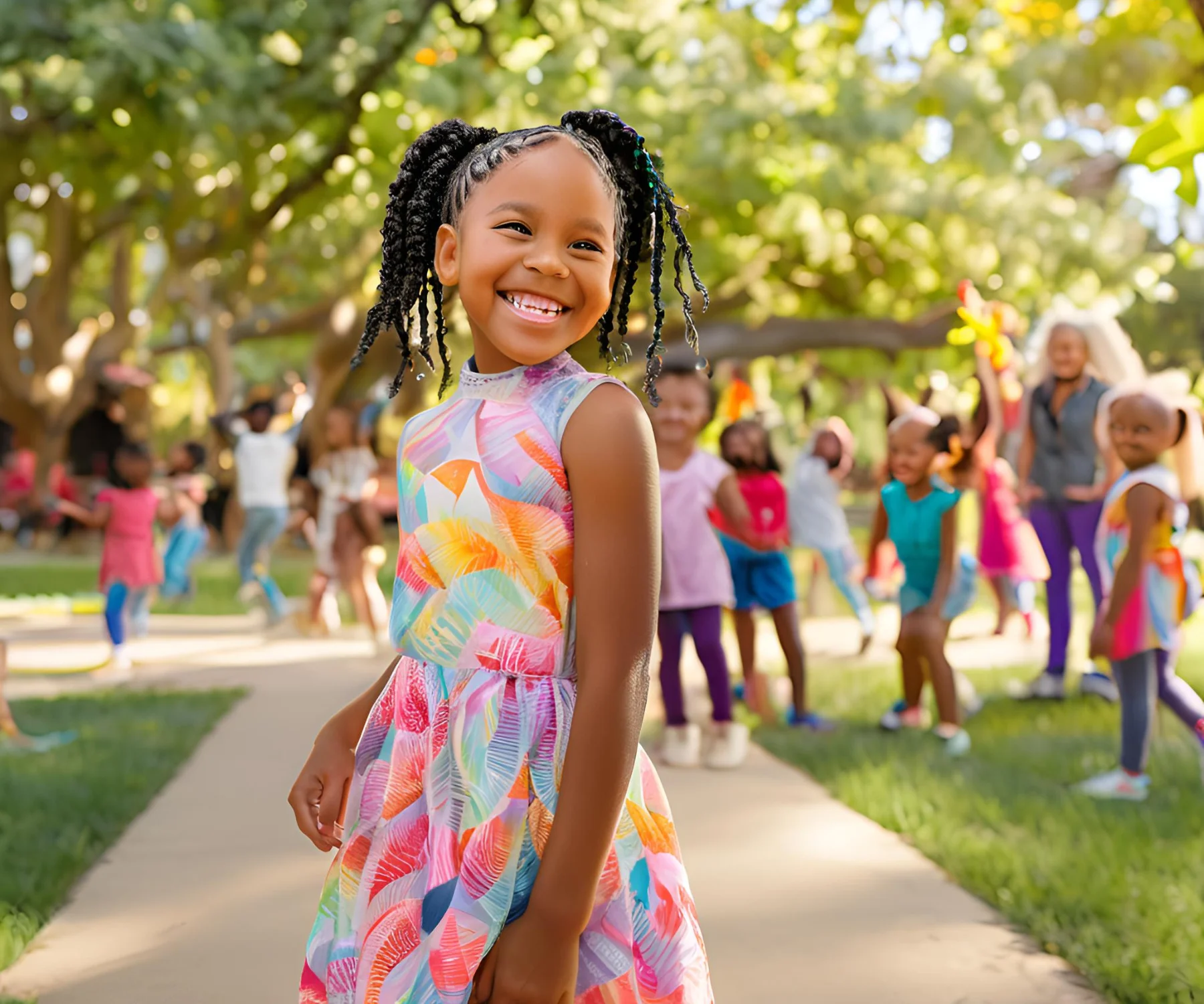 Ponytail Hairstyles for Little Black Girls