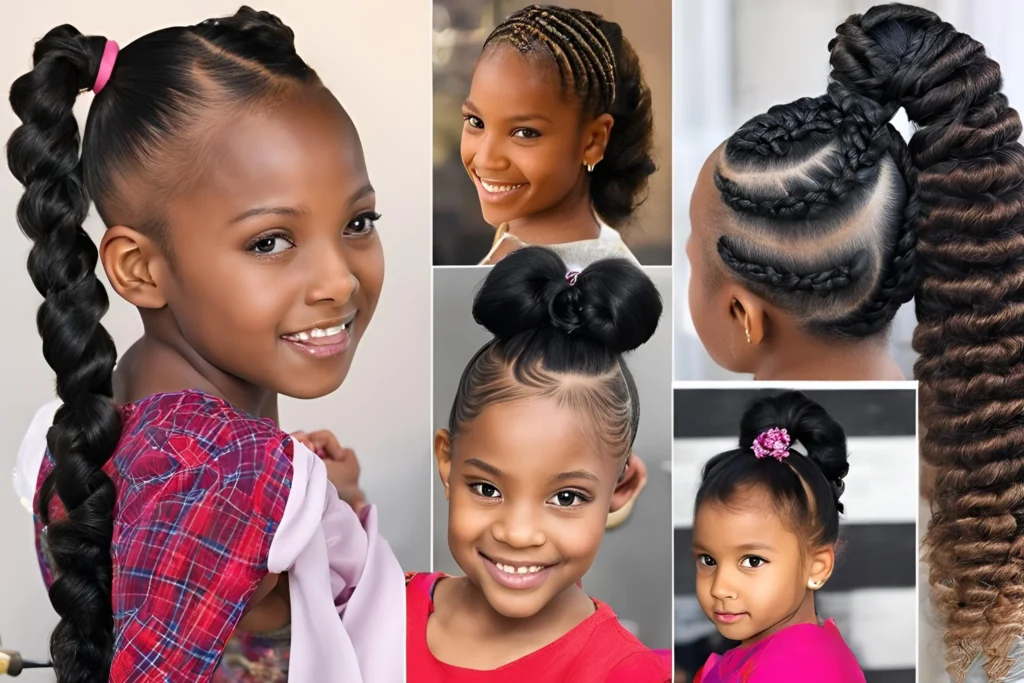 Ponytail Hairstyles little girl