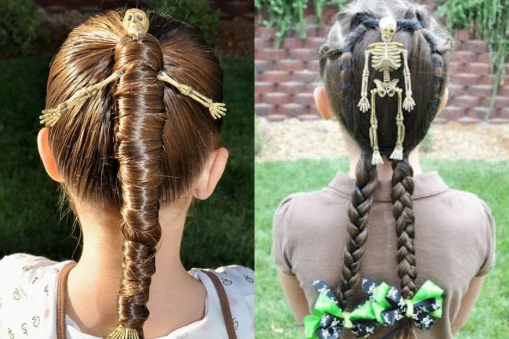 Skeleton Hair for kids