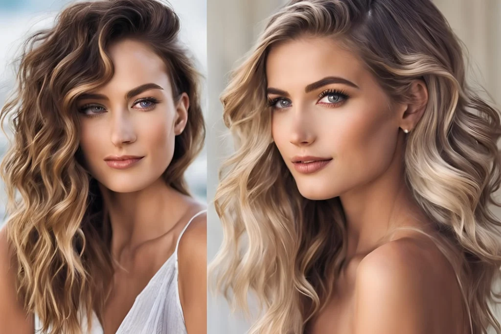 Soft Beachy Waves Perfect for a Casual Date