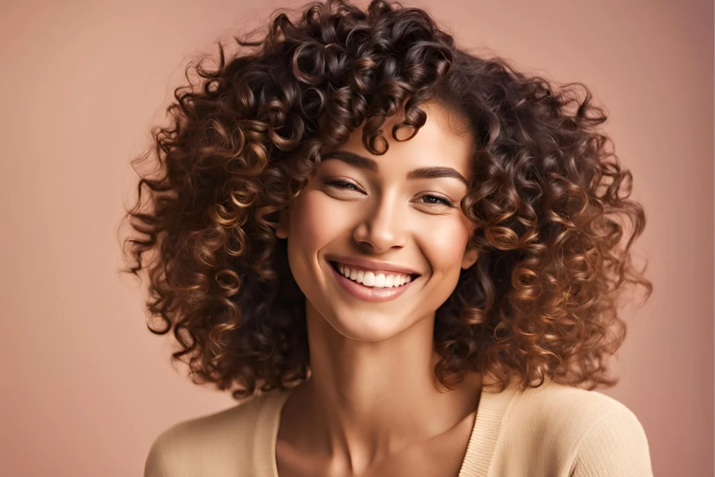 Tight Curls with Tapered Edges