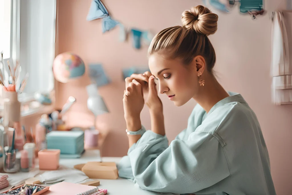 Top Knot Bun for girls