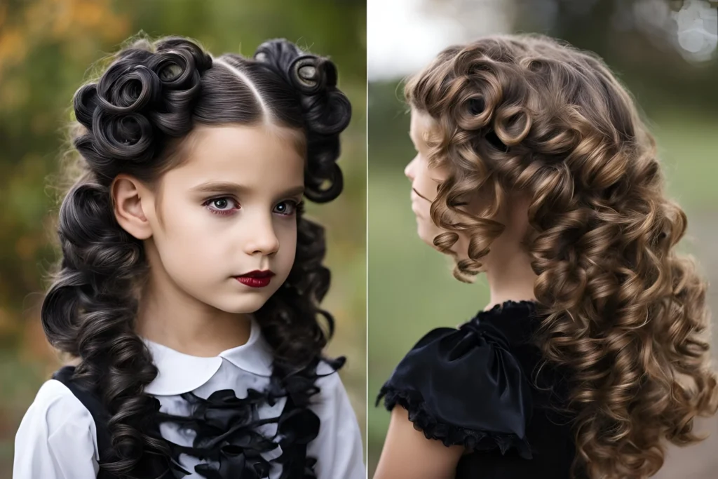 Vampire Curls for kids