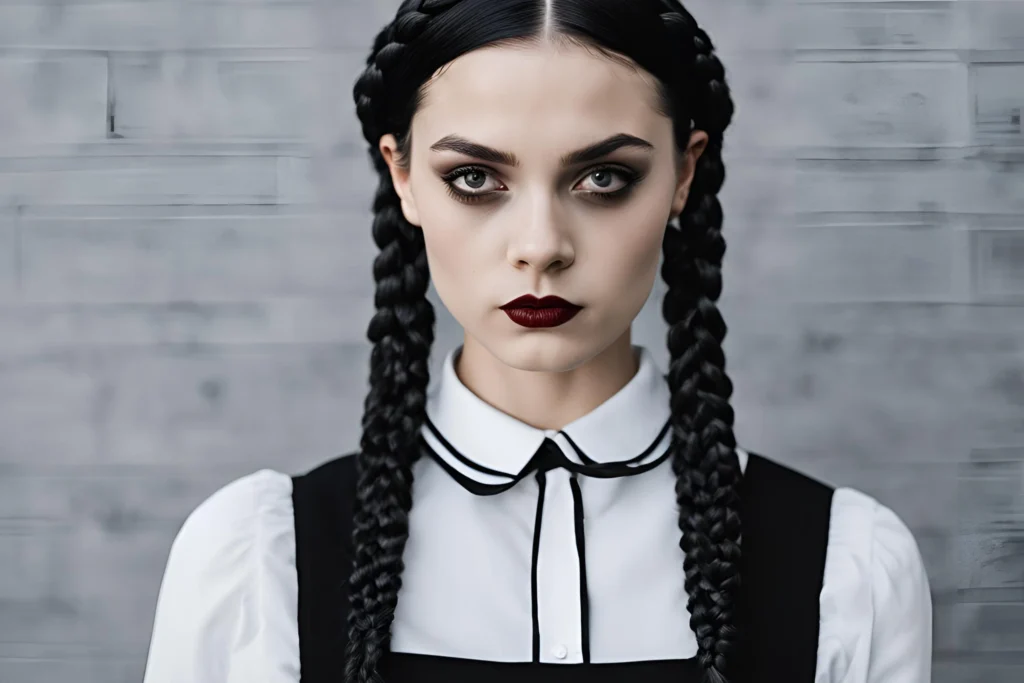 Wednesday Addams Short Braids