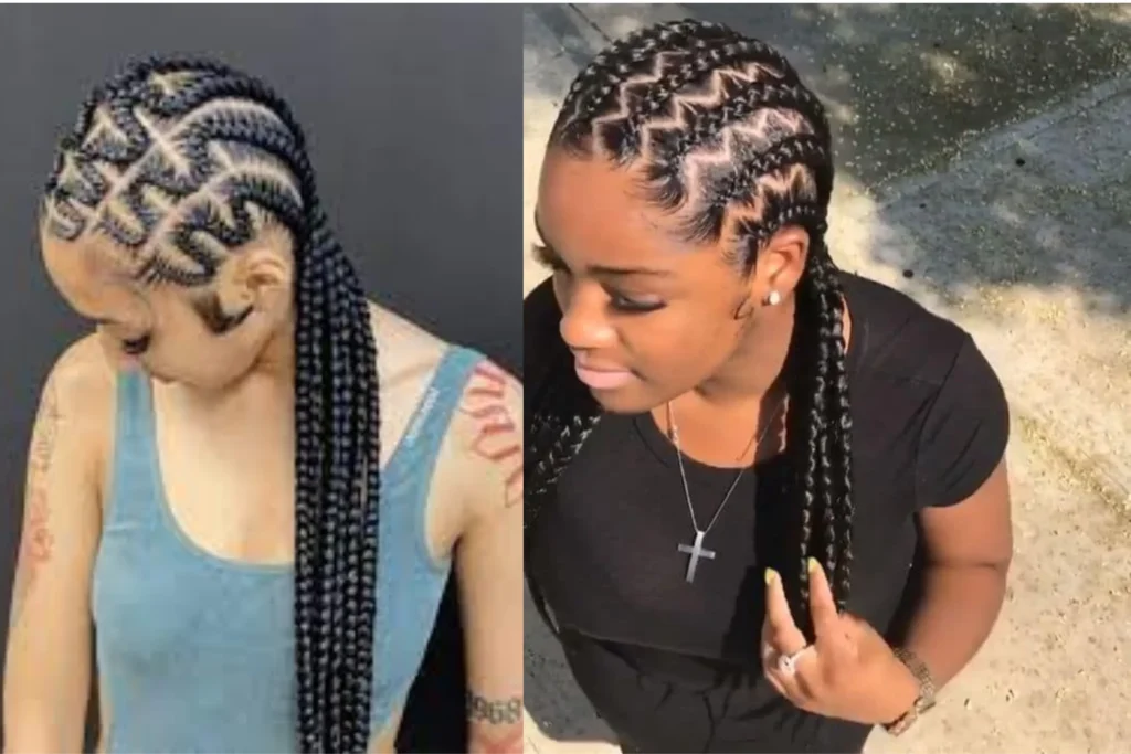 Zig-Zag Braids