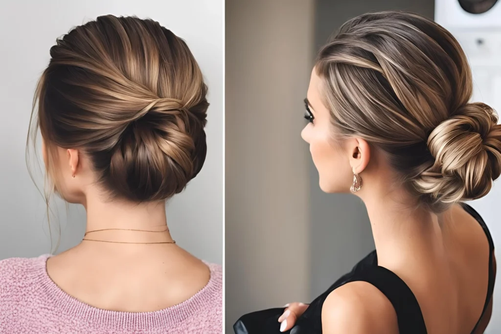 The Sleek Low Bun