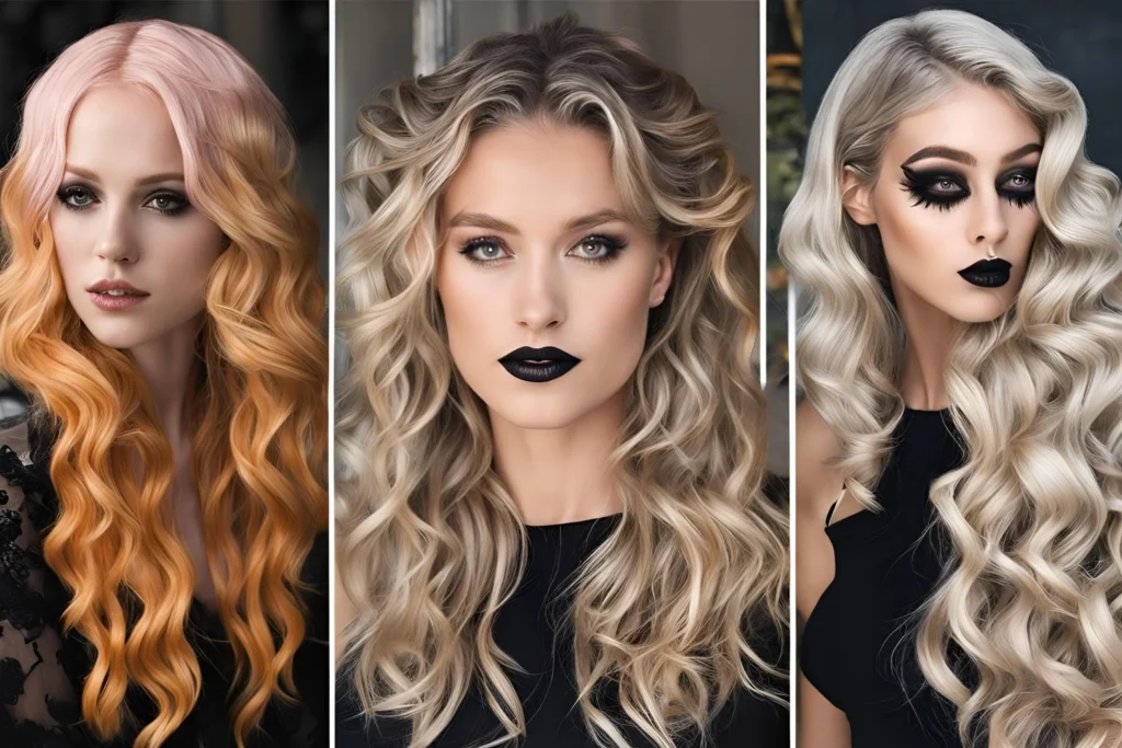 wavy hair is perfect Halloween Hairstyle