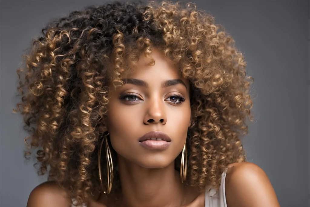 Afro and Curly Hairstyles for Black Girls