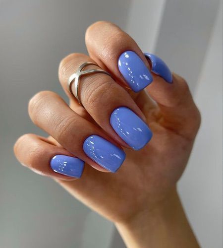 Sapphire Nail Design