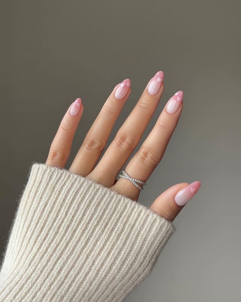 Sleek and Chic Pink Nails