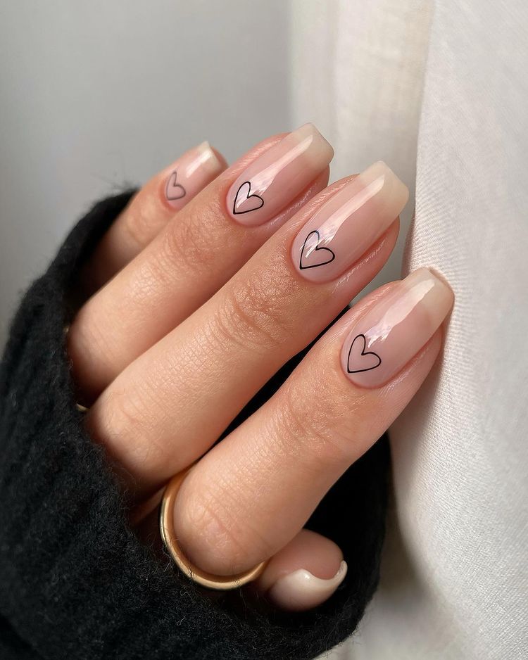 Clear-Valentines-Nails