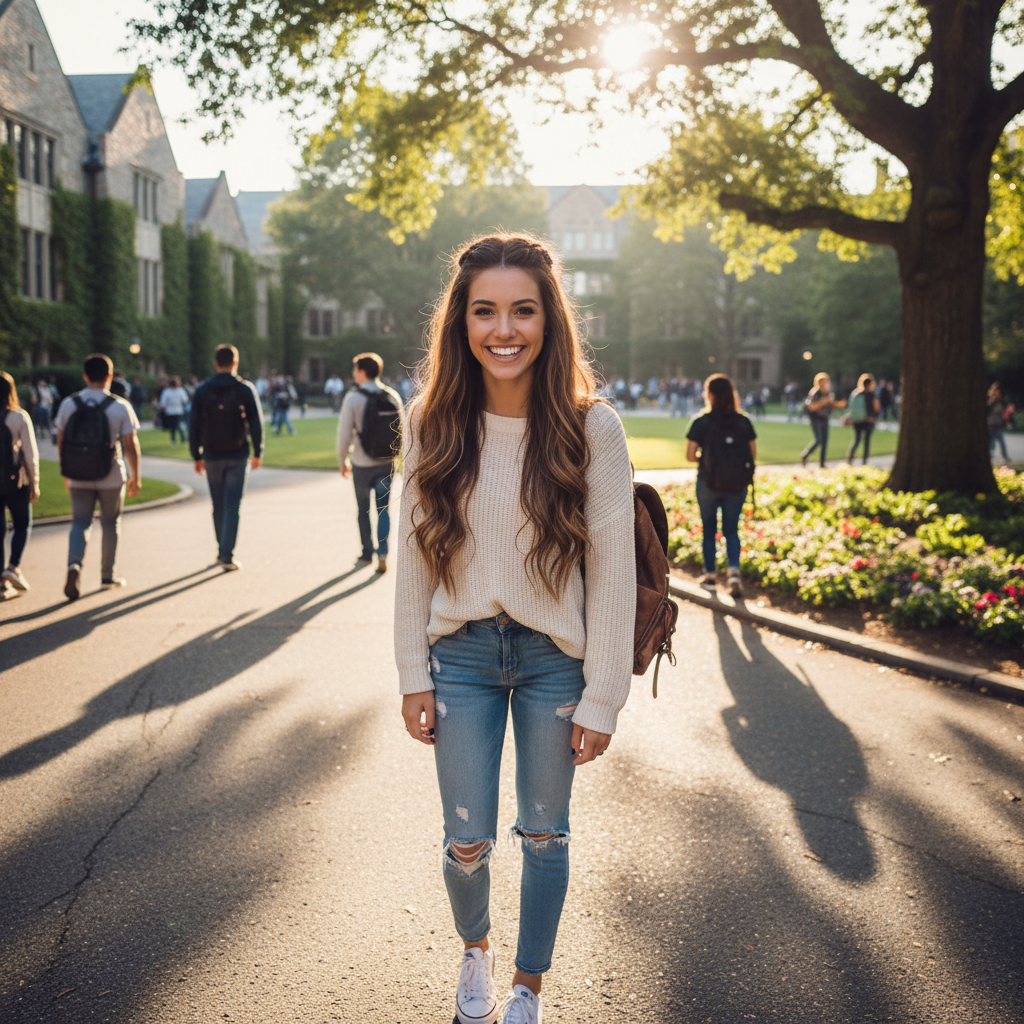 Cute Long Hairstyles for School & College