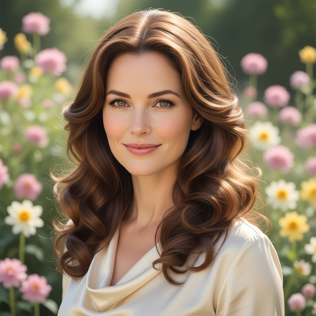 Classic Long Hairstyles for Traditional Look