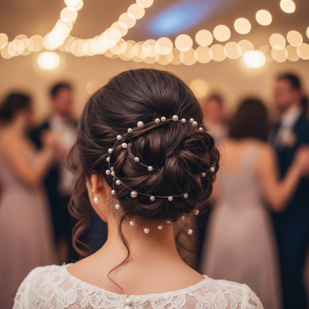 Stylish Messy Bun Hairstyles for Parties and Weddings