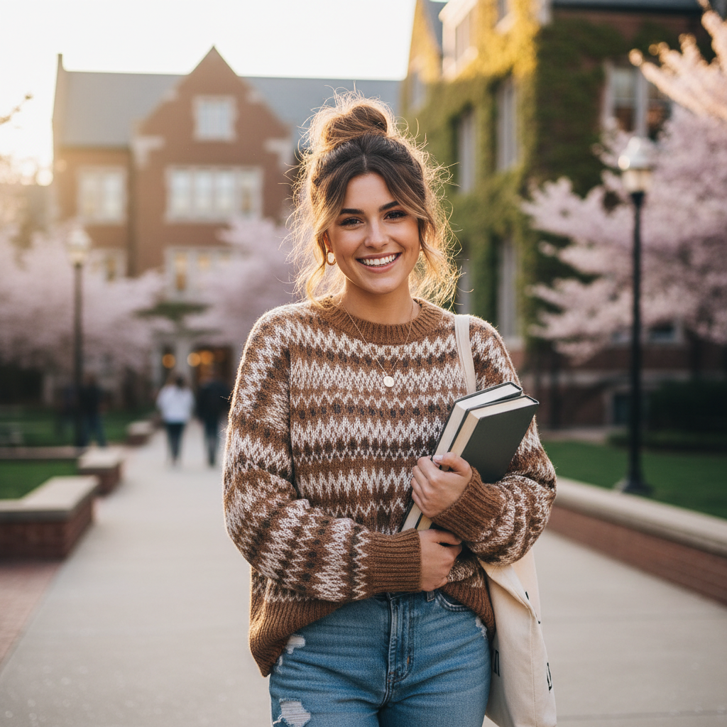 Cute Messy Bun Hairstyles for College and Office Girls
