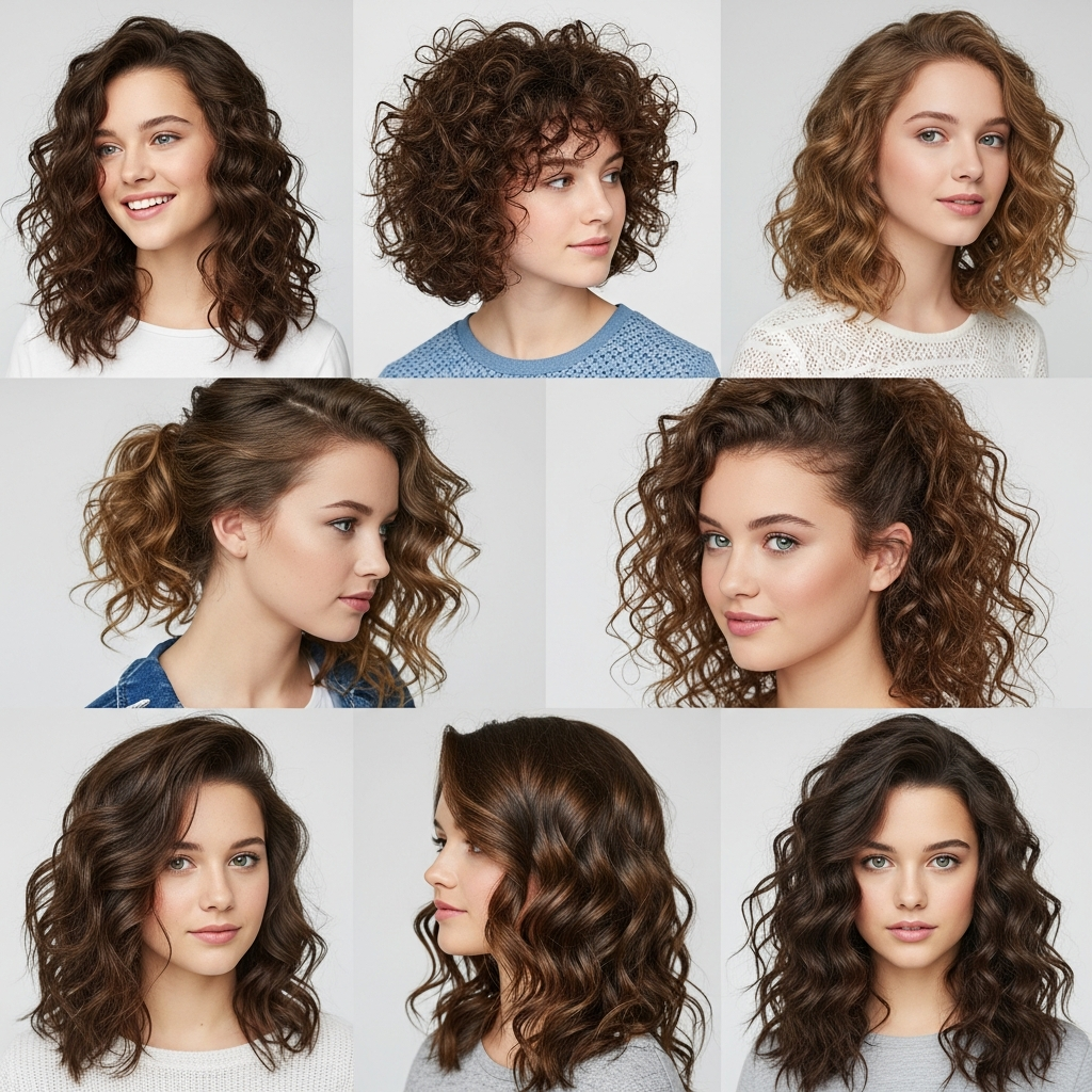 8 Curly and Wavy Hair Inspirations for Modern Girls