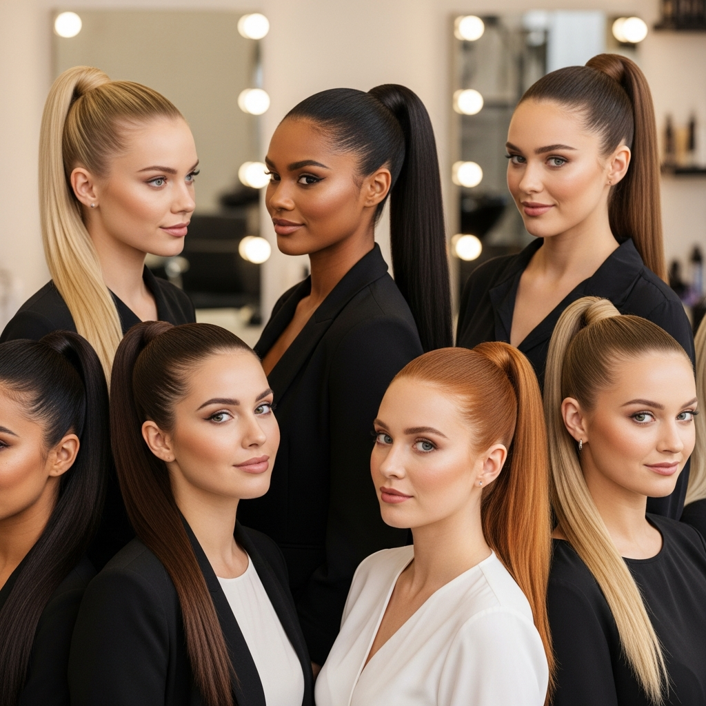 15 Sleek Ponytail Looks for a Polished Hair Finish